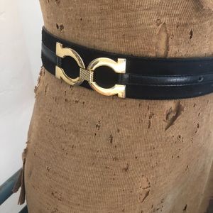 Escada Suede and Leather Belt